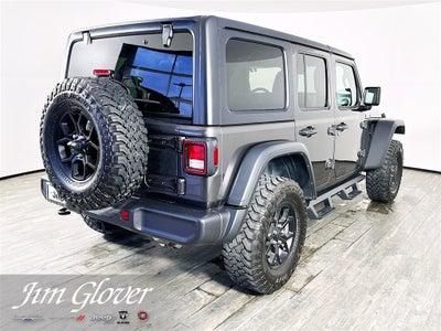2024 Jeep Wrangler 4-Door Willys 4x4