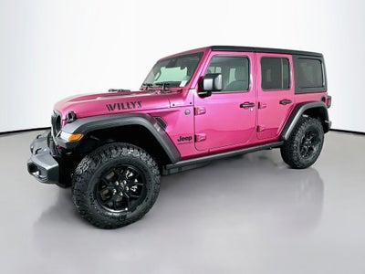 2026 Jeep Wrangler WRANGLER 4-DOOR WILLYS