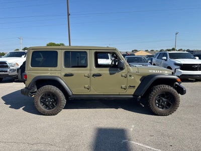 2025 Jeep Wrangler 4-Door Willys 4x4
