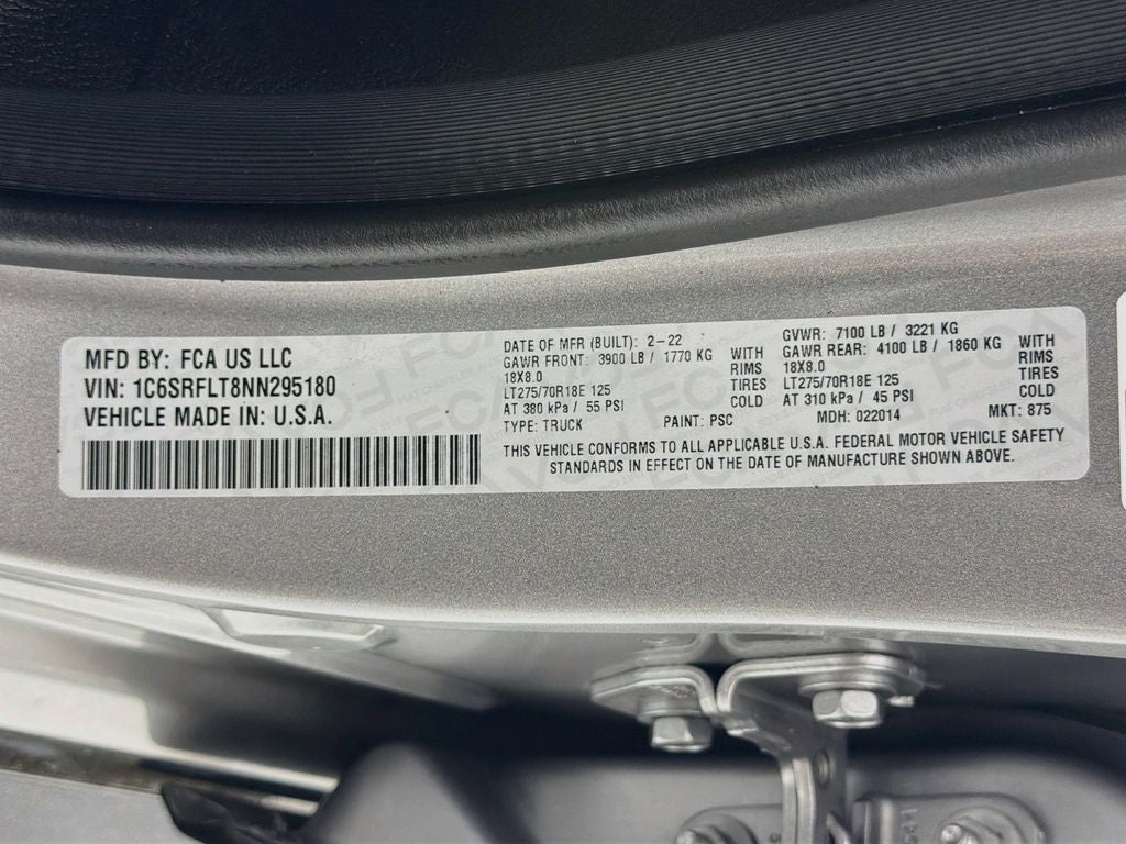 2022 RAM 1500 Rebel