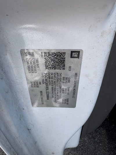 2020 Chevrolet Express 2500 RWD 2500 Extended Wheelbase WT