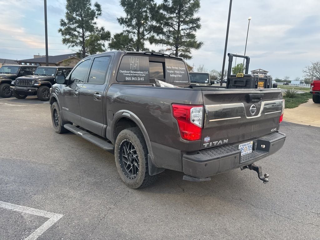 2017 Nissan Titan Platinum Reserve