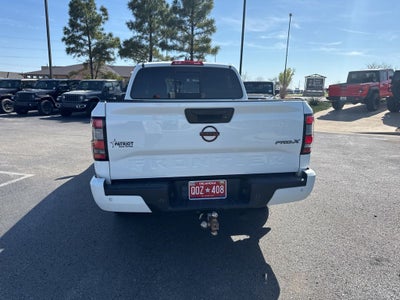 2022 Nissan Frontier Crew Cab PRO-X 4x2