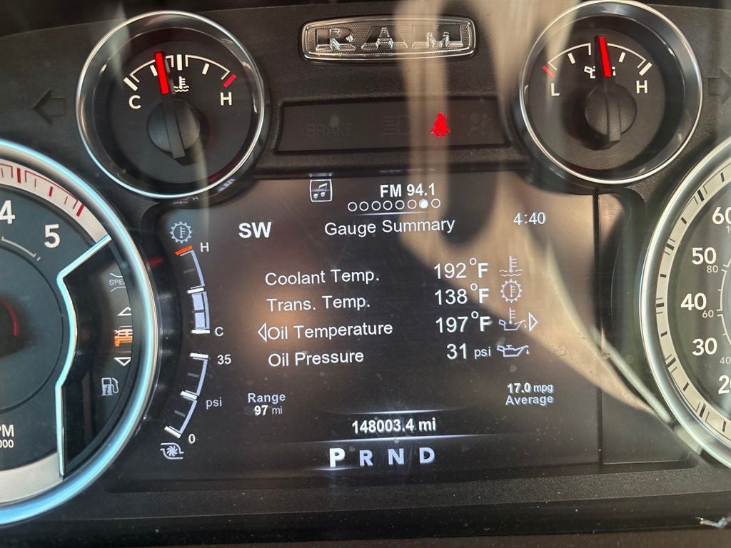 2018 RAM 2500 Laramie Mega Cab 4x4 6'4' Box