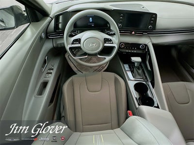 2025 Hyundai Elantra Hybrid Blue