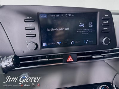 2025 Hyundai Elantra Hybrid Blue