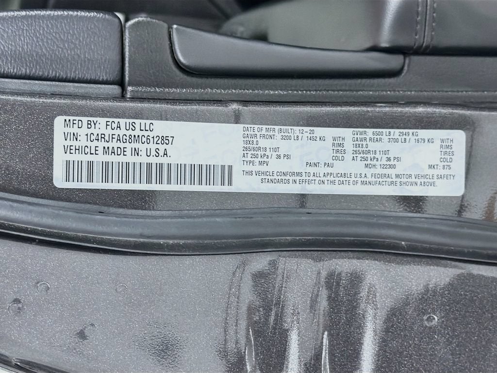2021 Jeep Grand Cherokee Laredo E