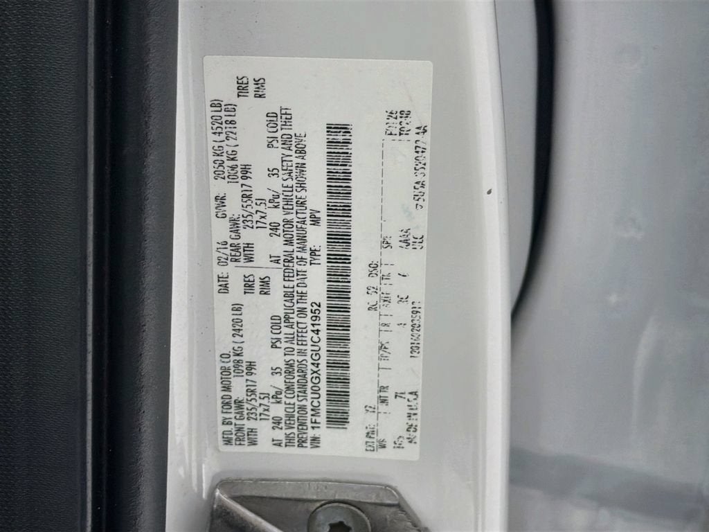 2016 Ford Escape SE