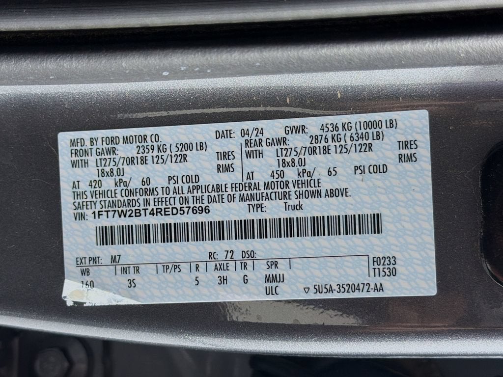 2024 Ford Super Duty F-250 SRW XL