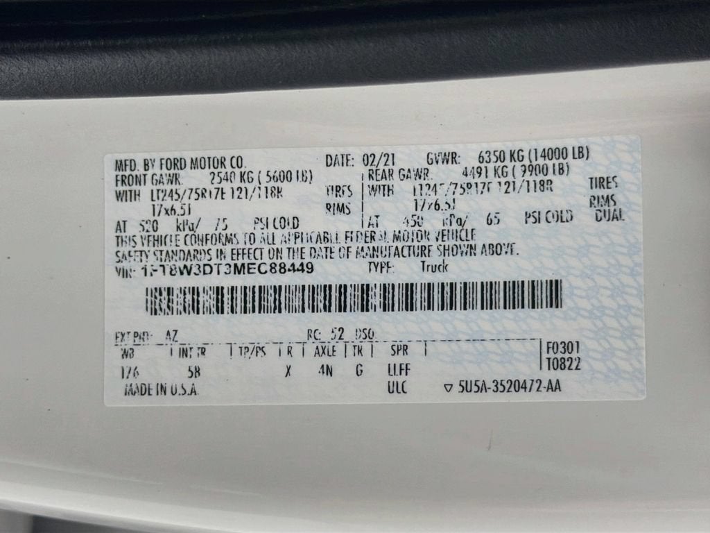 2021 Ford Super Duty F-350 DRW XL