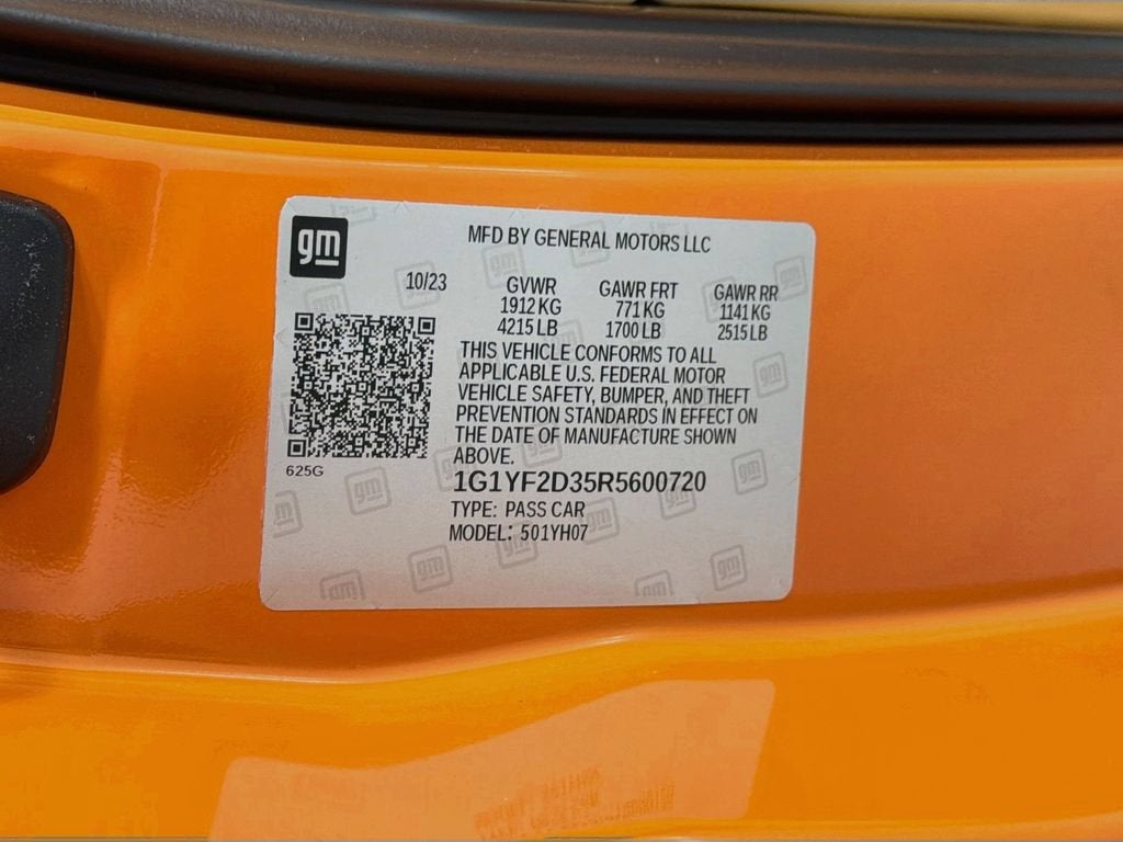 2024 Chevrolet Corvette Z06 3LZ