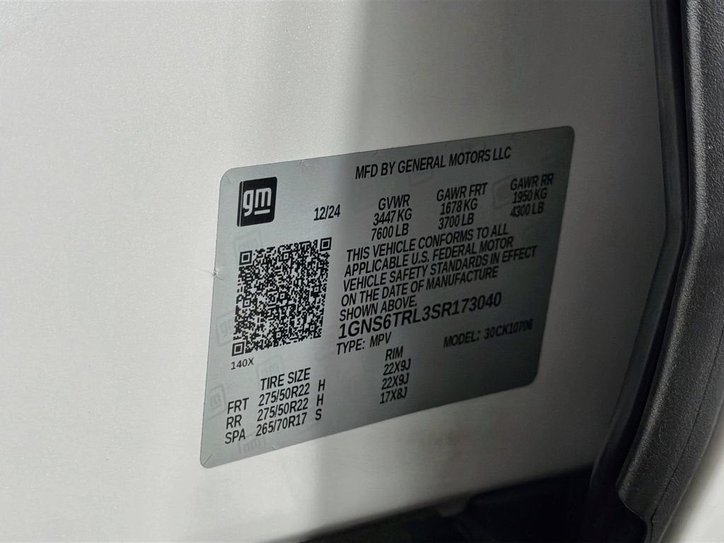 2025 Chevrolet Tahoe High Country