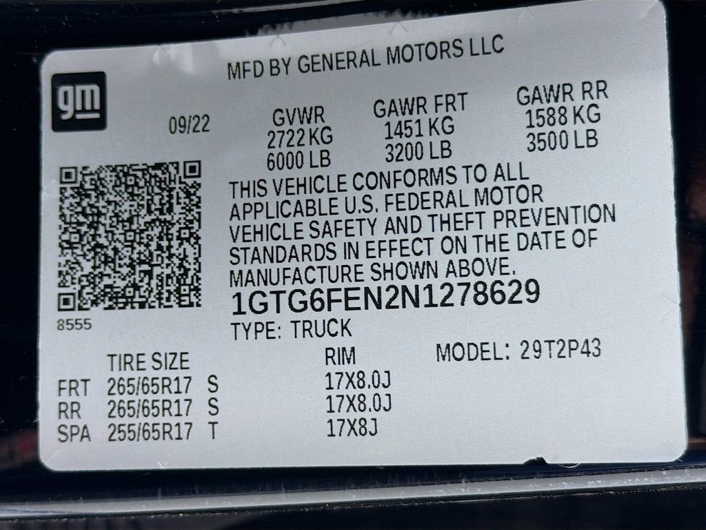 2022 GMC Canyon AT4 - Leather