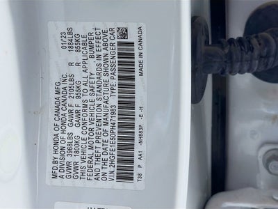 2023 Honda Civic Si Manual