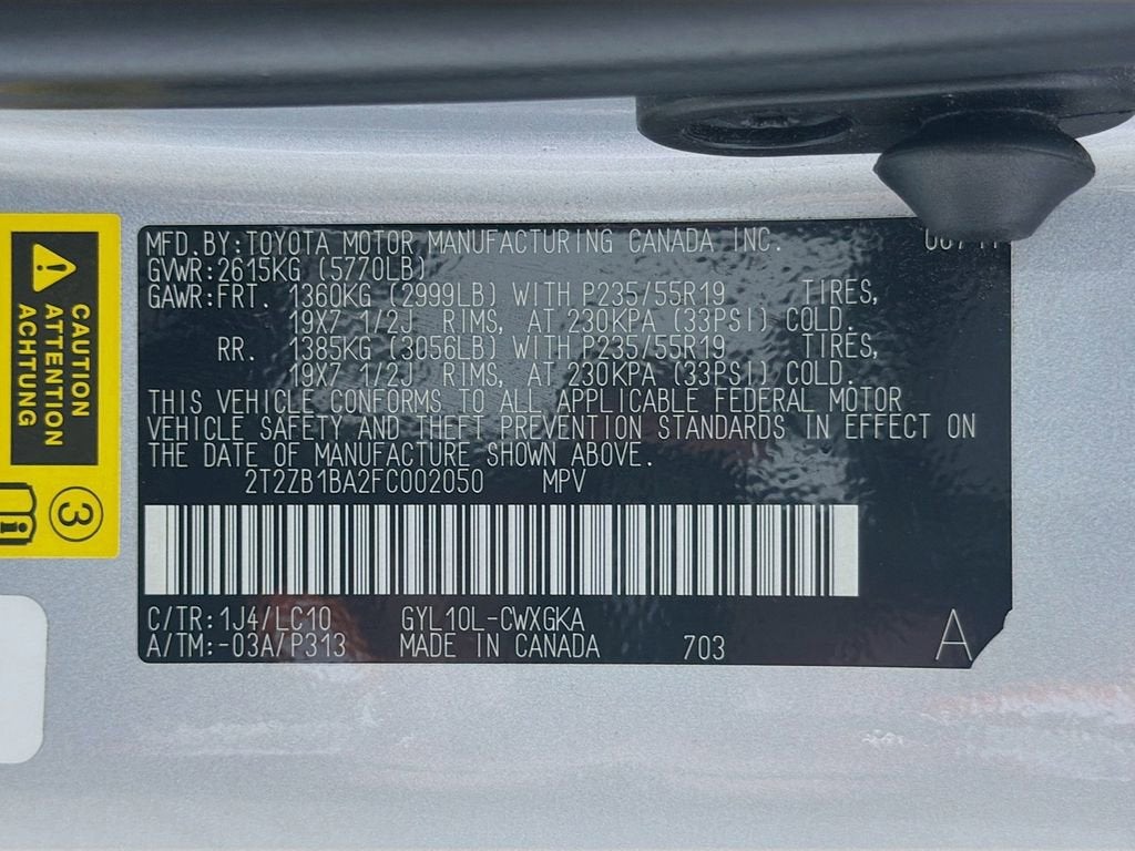 2015 Lexus RX 450h FWD 4dr