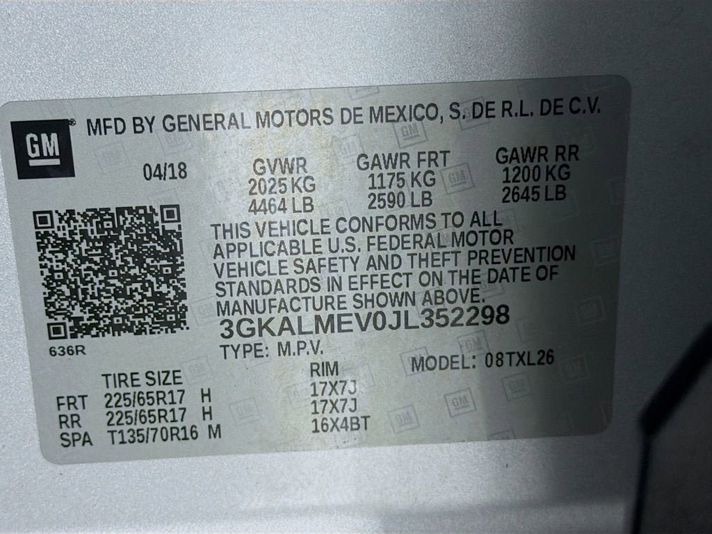 2018 GMC Terrain SLE