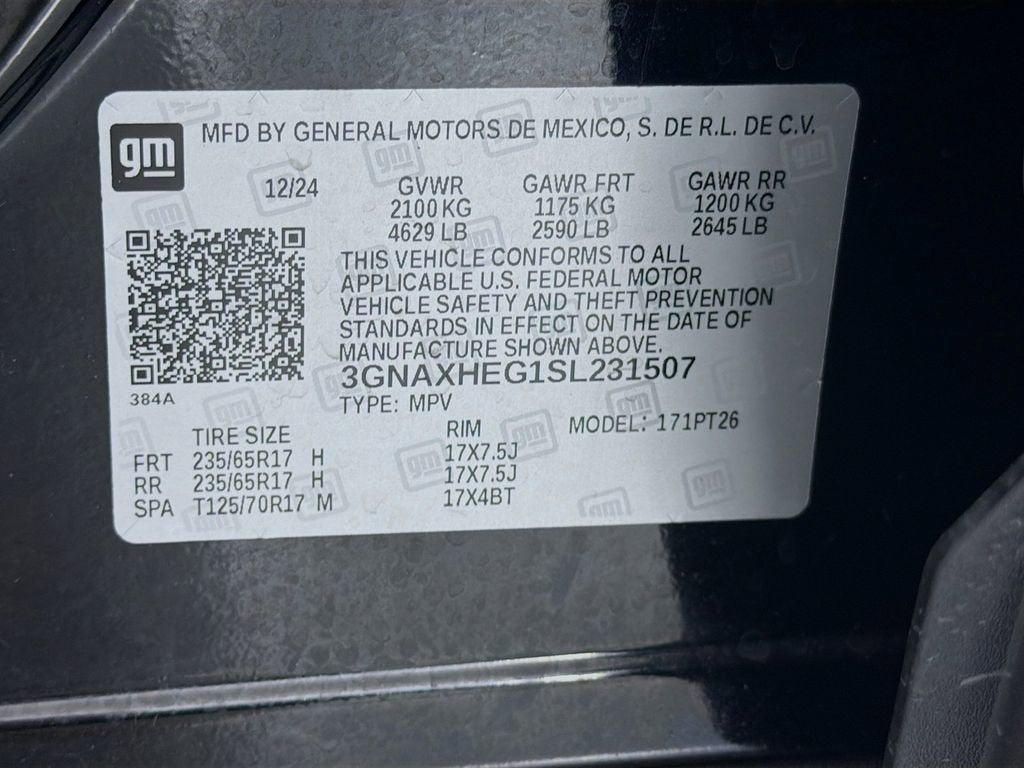 2025 Chevrolet Equinox LT