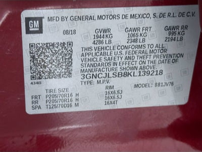 2019 Chevrolet Trax LT