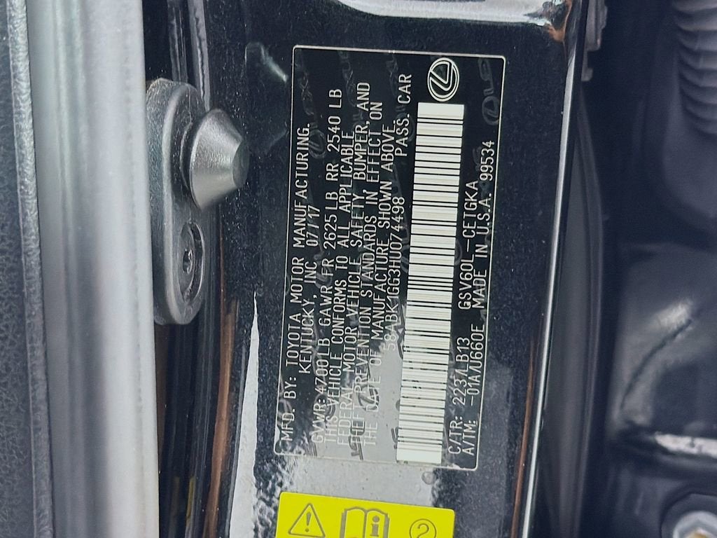 2017 Lexus ES ES 350