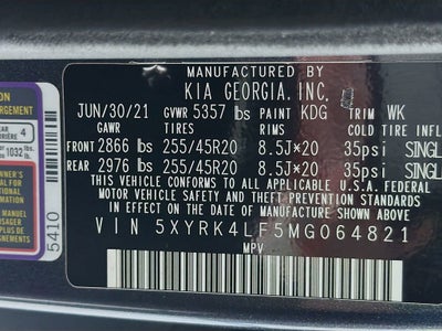 2021 Kia Sorento SX Prestige