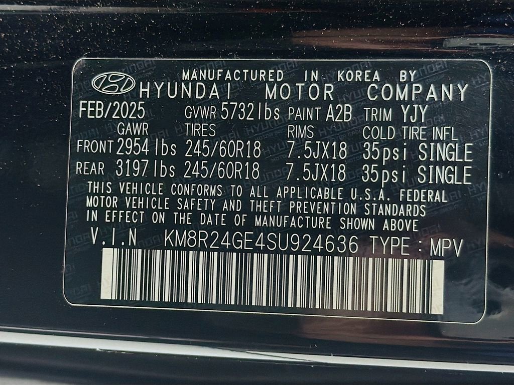 2025 Hyundai Palisade SEL