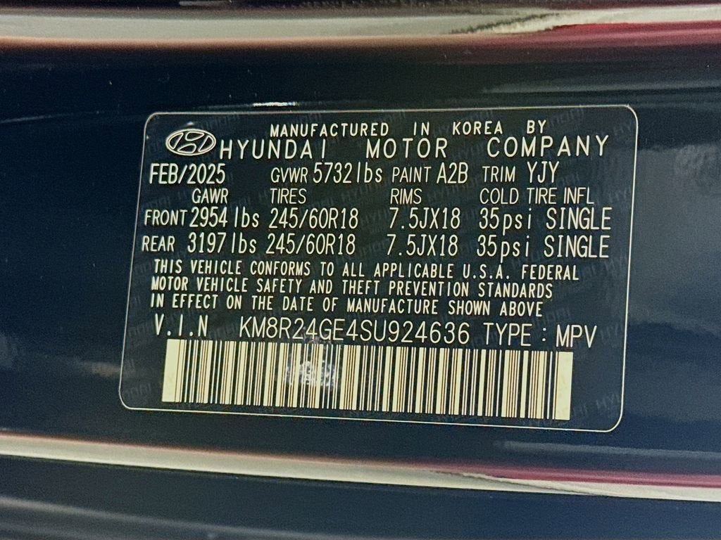 2025 Hyundai Palisade SEL