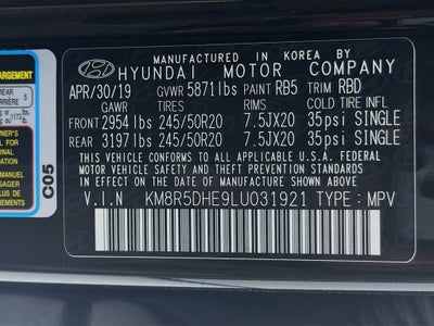 2020 Hyundai Palisade Limited