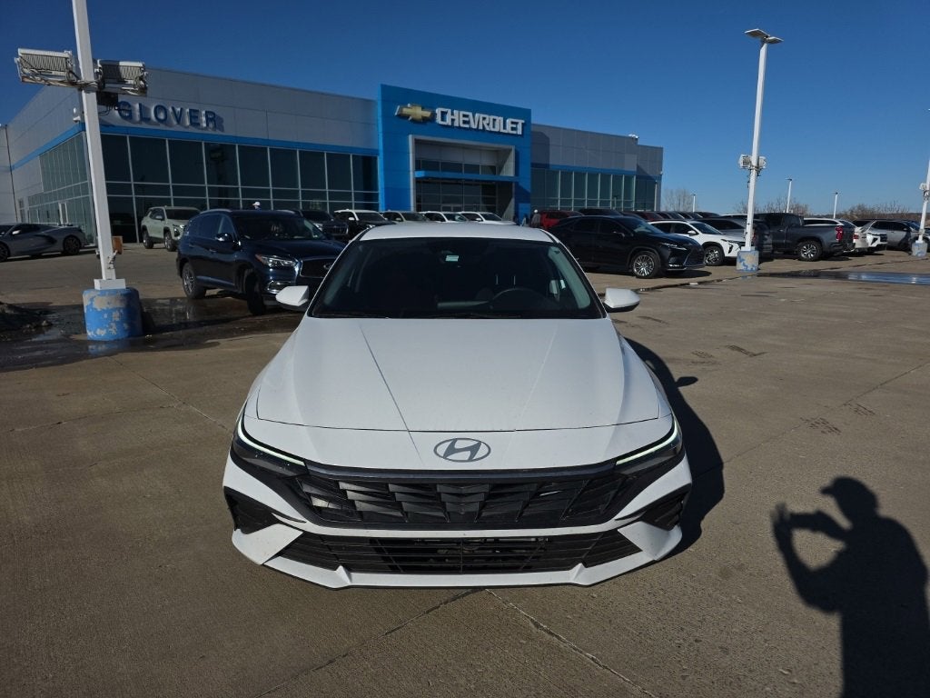 2025 Hyundai Elantra Hybrid Blue