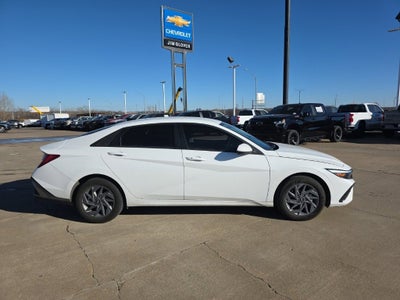 2025 Hyundai Elantra Hybrid Blue
