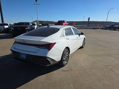 2025 Hyundai Elantra Hybrid Blue