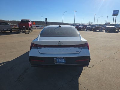 2025 Hyundai Elantra Hybrid Blue