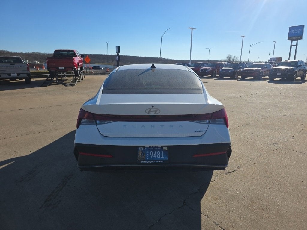 2025 Hyundai Elantra Hybrid Blue